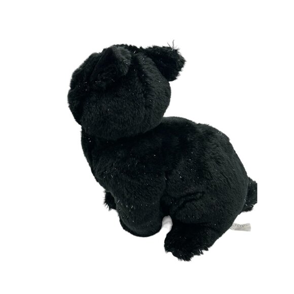Caltoy Black Cat‎ Plush Stuffed Animal Toy Sparkles Red Nose 13" Acrylic Eyes - Picture 5 of 8